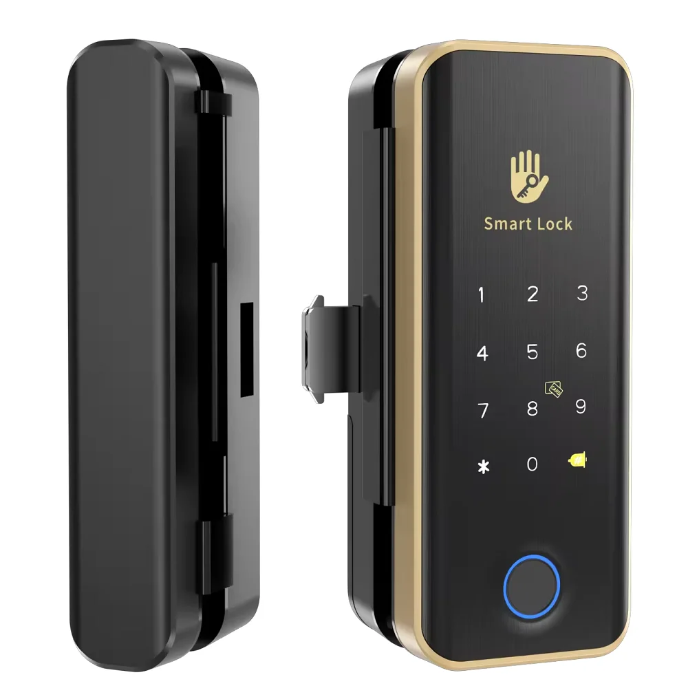 zc02 TTLock Smart Fingerprint Door Lock with Key Card APP Remote Unlock Frameless Frame Glass Sliding Door Lock Access Control
zc02 TTLock Smart Fingerprint Door Lock with Key Card APP Remote Unlock Frameless Frame Glass Sliding Door Lock Access Control