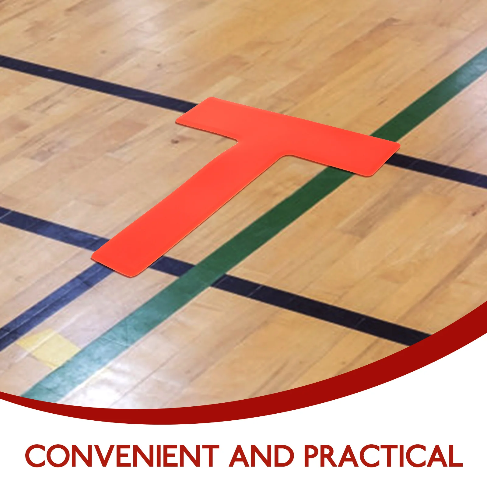 2pcs Reusable T-Shaped Landmark Pads Sports Spot Markers For Basketball Training Ground Marking Bright Color Durable Football
2pcs Reusable T-Shaped Landmark Pads Sports Spot Markers For Basketball Training Ground Marking Bright Color Durable Football