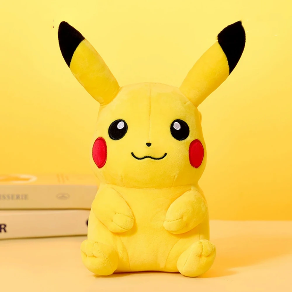 Мягкая плюшевая игрушка Покемон Пикачу, 20-25 см, желтая, с функцией смеха, аниме-плюш, подарок на день рождения для детей и девочек
Мягкая плюшевая игрушка Покемон Пикачу, 20-25 см, желтая, с функцией смеха, аниме-плюш, подарок на день рождения для детей и девочек