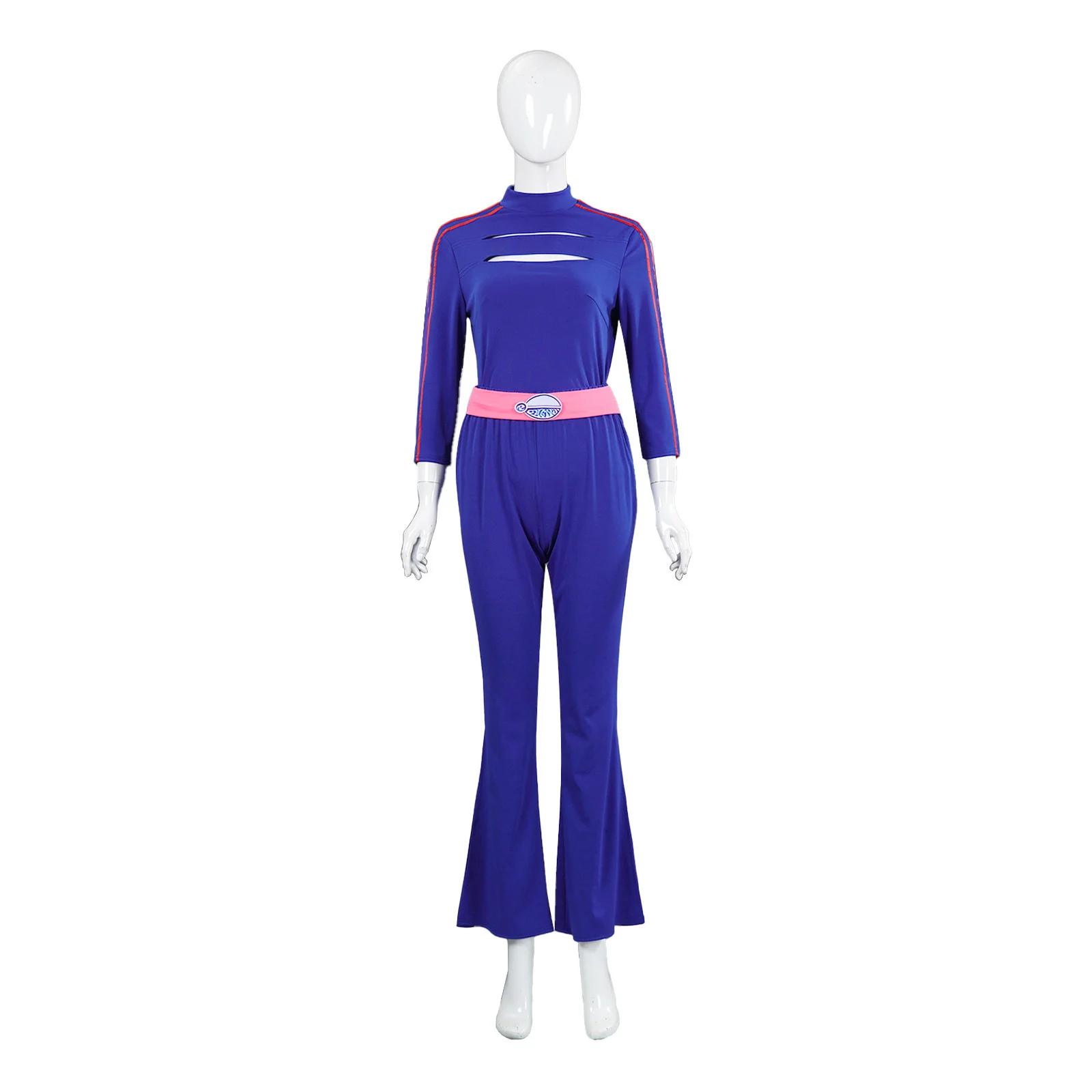 Addison Cosplay Costume Movie Women Blue Uniform Set Bellbottom Pants Jumpsuit Halloween Carnival Party Uniform
Addison Cosplay Costume Movie Women Blue Uniform Set Bellbottom Pants Jumpsuit Halloween Carnival Party Uniform