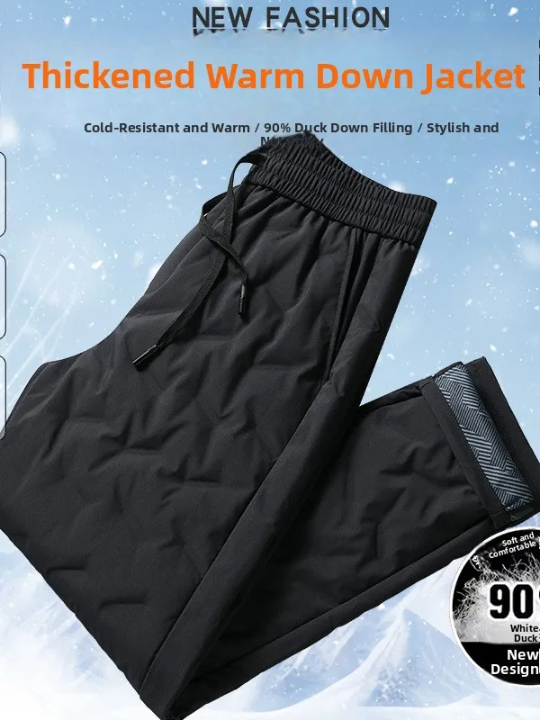 Men's down Pants Lightweight Straight Leg Casual Trousers Ultra-Thin Tee-Proof White Du down Warm Pants Faionable Urban...
Men's down Pants Lightweight Straight Leg Casual Trousers Ultra-Thin Tee-Proof White Du down Warm Pants Faionable Urban...