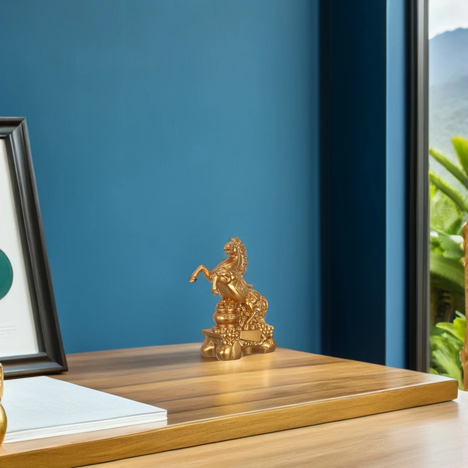 Standing Horse Fortune Sculpture Chinese Zodiac Resin Ornament Artistic Craftsmanship Longterm Indoor Display Gift
Standing Horse Fortune Sculpture Chinese Zodiac Resin Ornament Artistic Craftsmanship Longterm Indoor Display Gift