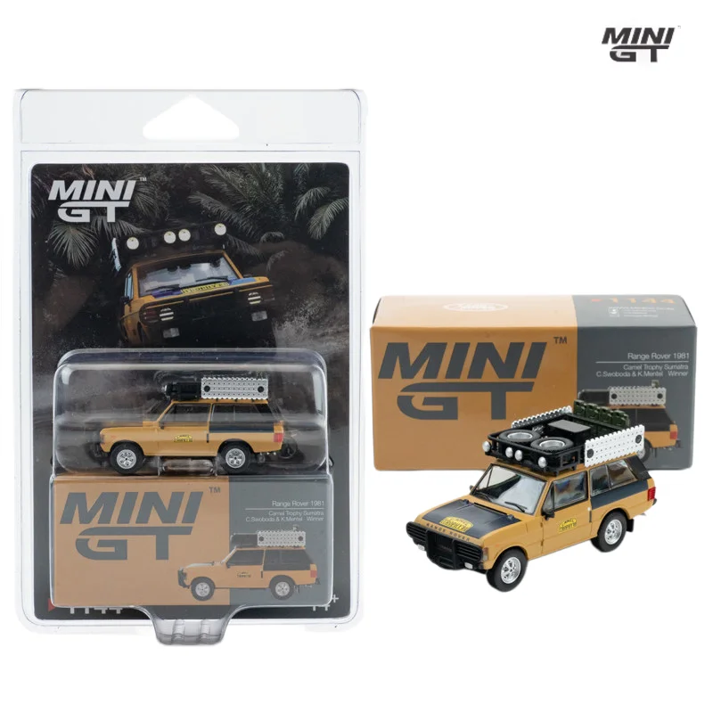 MINI GT 1:64 Land Rover Range Rover 1981 Camel Sumatra Cast-pressed Alloy Car Model, Boys' Gift, Adult Collectible.
MINI GT 1:64 Land Rover Range Rover 1981 Camel Sumatra Cast-pressed Alloy Car Model, Boys' Gift, Adult Collectible.