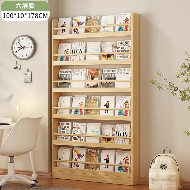 Bookshelf behind the door Ultra-thin shelf Children's wall hanging Multi-layer wall integrated with wall gap Narrow cabinet Soli
Bookshelf behind the door Ultra-thin shelf Children's wall hanging Multi-layer wall integrated with wall gap Narrow cabinet Soli