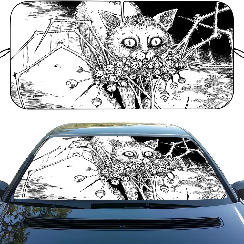 Junji Ito солнцезащитный козырек на лобовое стекло, солнцезащитный козырек, авто солнцезащитный козырек, автомобильные чехлы, защита от солнца для автомобиля
Junji Ito солнцезащитный козырек на лобовое стекло, солнцезащитный козырек, авто солнцезащитный козырек, автомобильные чехлы, защита от солнца для автомобиля