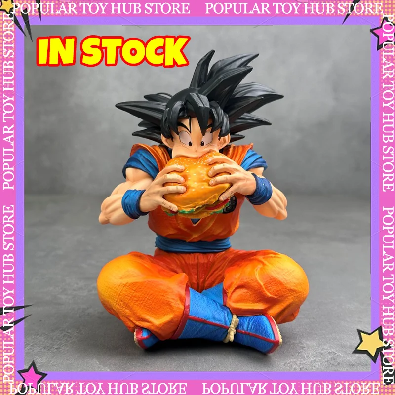 In Stock JT Statue Dragon Ball Son Goku Eating Hamburger 15cm 5.91inch PVC Action Figure Premium Anime Collection Toy Gift
In Stock JT Statue Dragon Ball Son Goku Eating Hamburger 15cm 5.91inch PVC Action Figure Premium Anime Collection Toy Gift