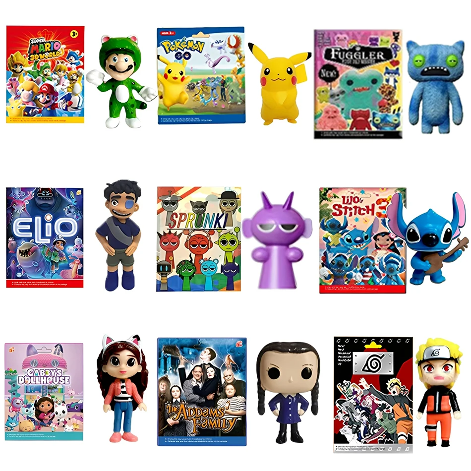 Аниме слепая коробка стежка Марио аниме-сюрприз слепая коробка мини милый персонаж ручной работы ПВХ модель орнамент подарок на день рождения и Рождество 
Аниме слепая коробка стежка Марио аниме-сюрприз слепая коробка мини милый персонаж ручной работы ПВХ модель орнамент подарок на день рождения и Рождество