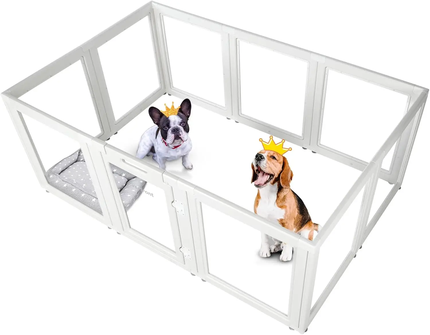 Clear Acrylic Plastic Dog Playpen - Clear Dog Play Pen - Easy Assemble Acrylic Dog Playpen - Puppy Playpen, Cat Playpen, Small A
Clear Acrylic Plastic Dog Playpen - Clear Dog Play Pen - Easy Assemble Acrylic Dog Playpen - Puppy Playpen, Cat Playpen, Small A