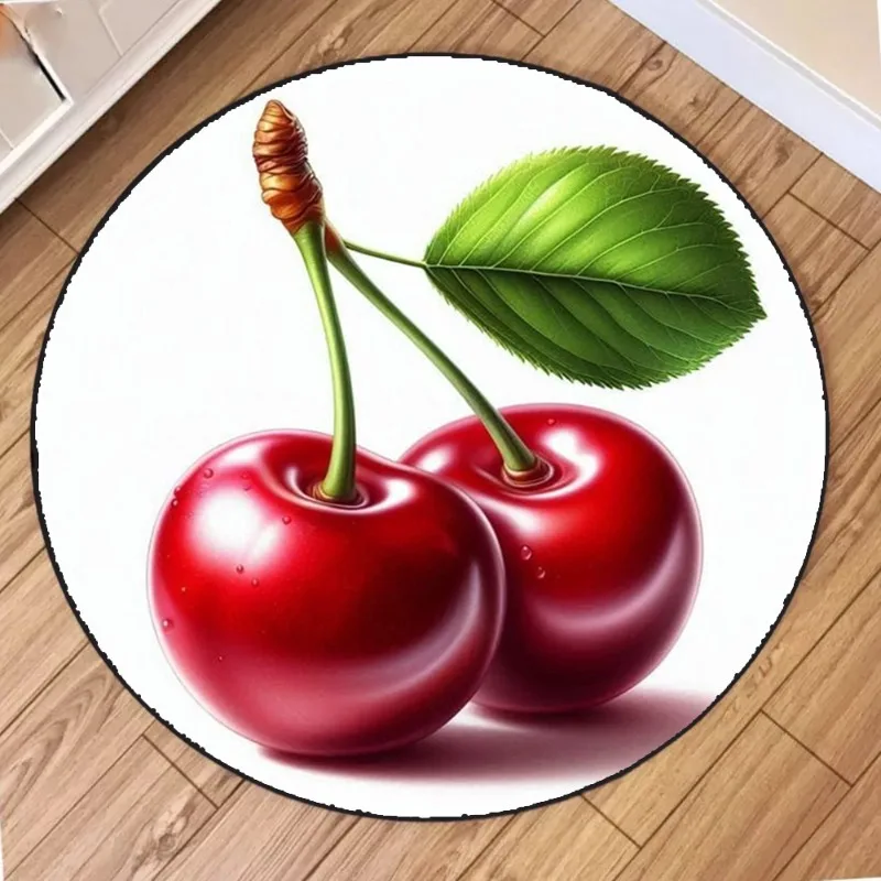 Transparent Cherry Print Round Rug – Soft Anti-Slip, Wear-Resistant Floor Mat for Living Room, Beautiful Circular Decor
Transparent Cherry Print Round Rug – Soft Anti-Slip, Wear-Resistant Floor Mat for Living Room, Beautiful Circular Decor