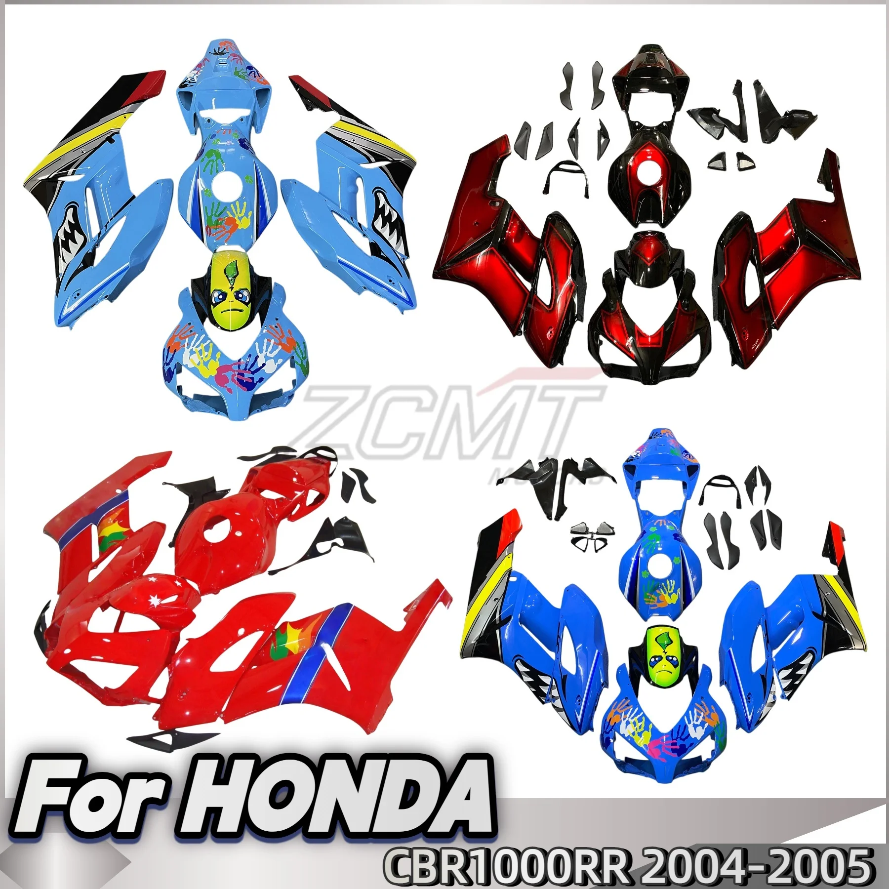 Fairings Kits For HONDA CBR1000RR 2004 2005 CBR1000 RR Motorcycle Shell Fairing Kit Spoiler Body ABS Injection Mold
Fairings Kits For HONDA CBR1000RR 2004 2005 CBR1000 RR Motorcycle Shell Fairing Kit Spoiler Body ABS Injection Mold