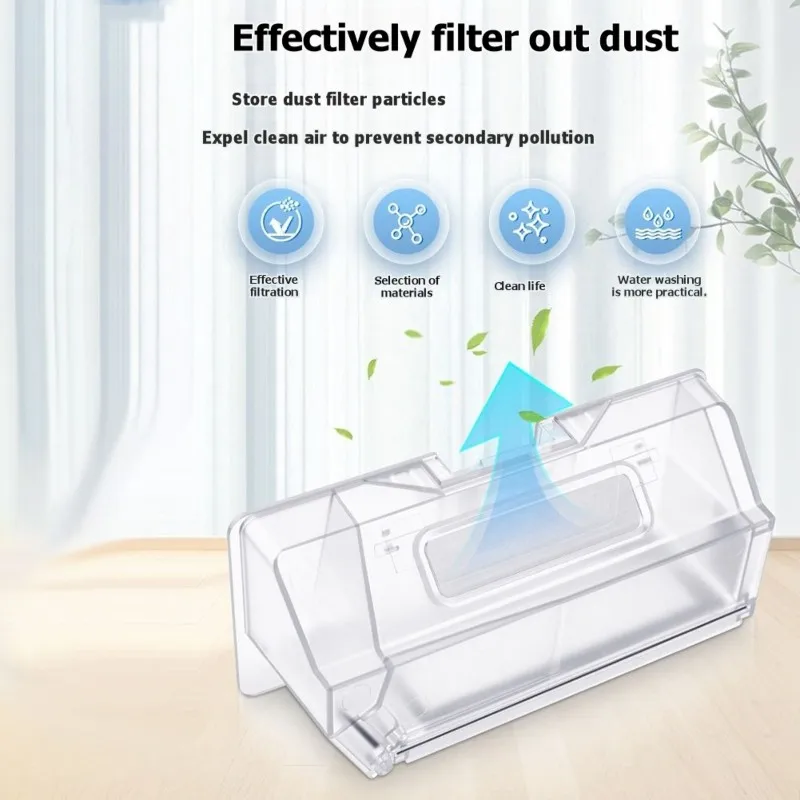 CKFAM-Dust Bin For Mijia M30 Pro C107 Robot Vacuum Accessories Replacement Dust Box
CKFAM-Dust Bin For Mijia M30 Pro C107 Robot Vacuum Accessories Replacement Dust Box