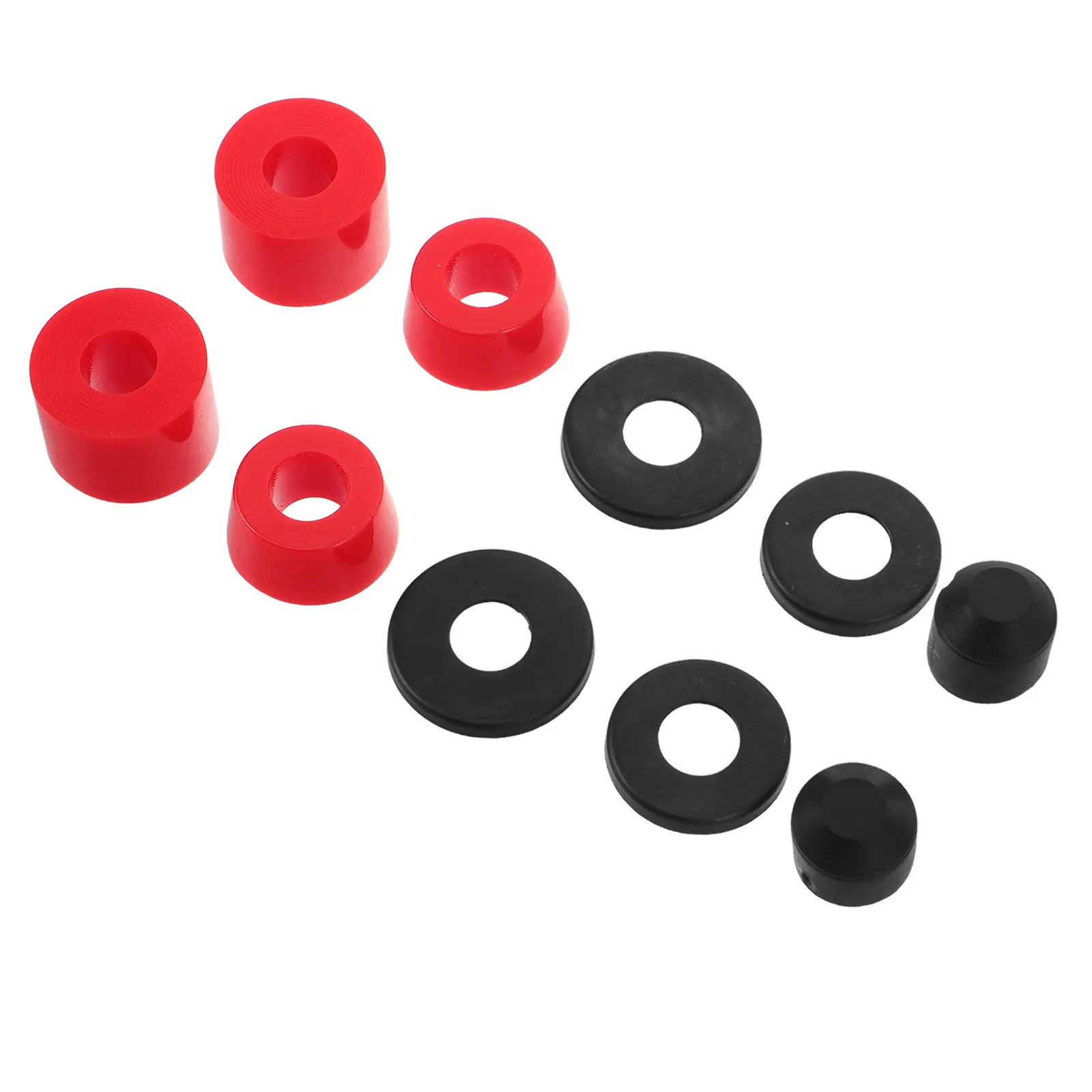 1Set High-Efficiency Skateboard Shock Absorber Gasket PU Bushings Set for Skateboard Trucks Roller Skates Longboards Riser Pads
1Set High-Efficiency Skateboard Shock Absorber Gasket PU Bushings Set for Skateboard Trucks Roller Skates Longboards Riser Pads