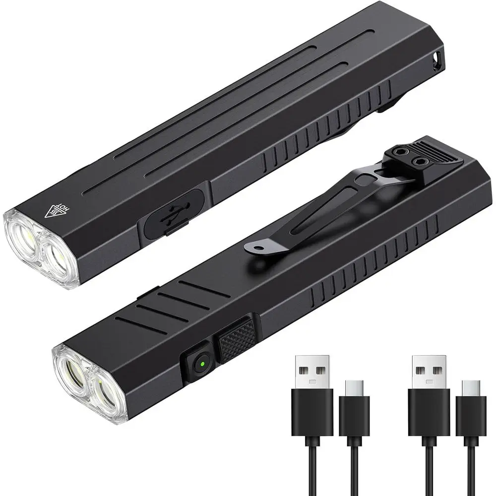 Rechargeable EDC Flashlight - 1600 Lumens Portable Keychain Light, Mini Flashlight, Magnetic Small EDC Slim Light for Working Ca
Rechargeable EDC Flashlight - 1600 Lumens Portable Keychain Light, Mini Flashlight, Magnetic Small EDC Slim Light for Working Ca
