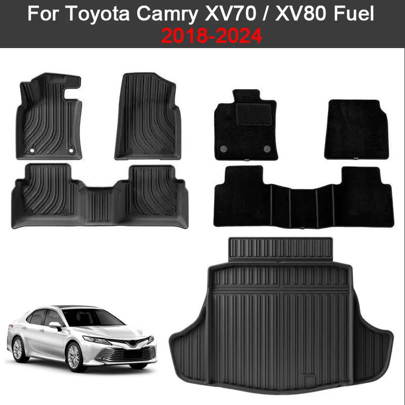 for Toyota Camry XV70 XV80 Fuel 2018 2019 2020 2021 2022 2023 2024 Car Floor Mats Trunk Pad TPE 3D Foot Pad Cargo Liner LHD
for Toyota Camry XV70 XV80 Fuel 2018 2019 2020 2021 2022 2023 2024 Car Floor Mats Trunk Pad TPE 3D Foot Pad Cargo Liner LHD