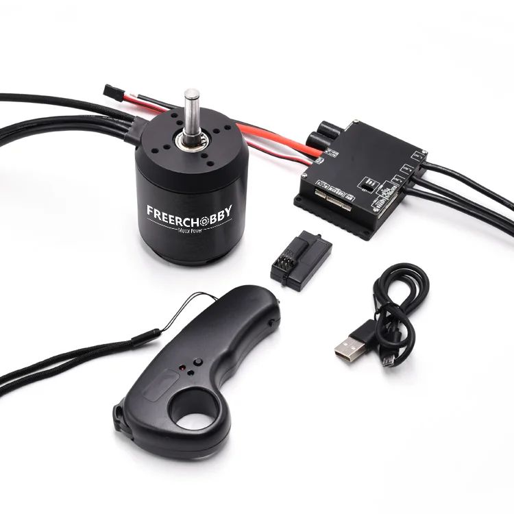 New New3250W 6374 190kv Brushless Motor FRC Vesc 6 Controller Board with Nano Remote for Electric Skateboard
New New3250W 6374 190kv Brushless Motor FRC Vesc 6 Controller Board with Nano Remote for Electric Skateboard
