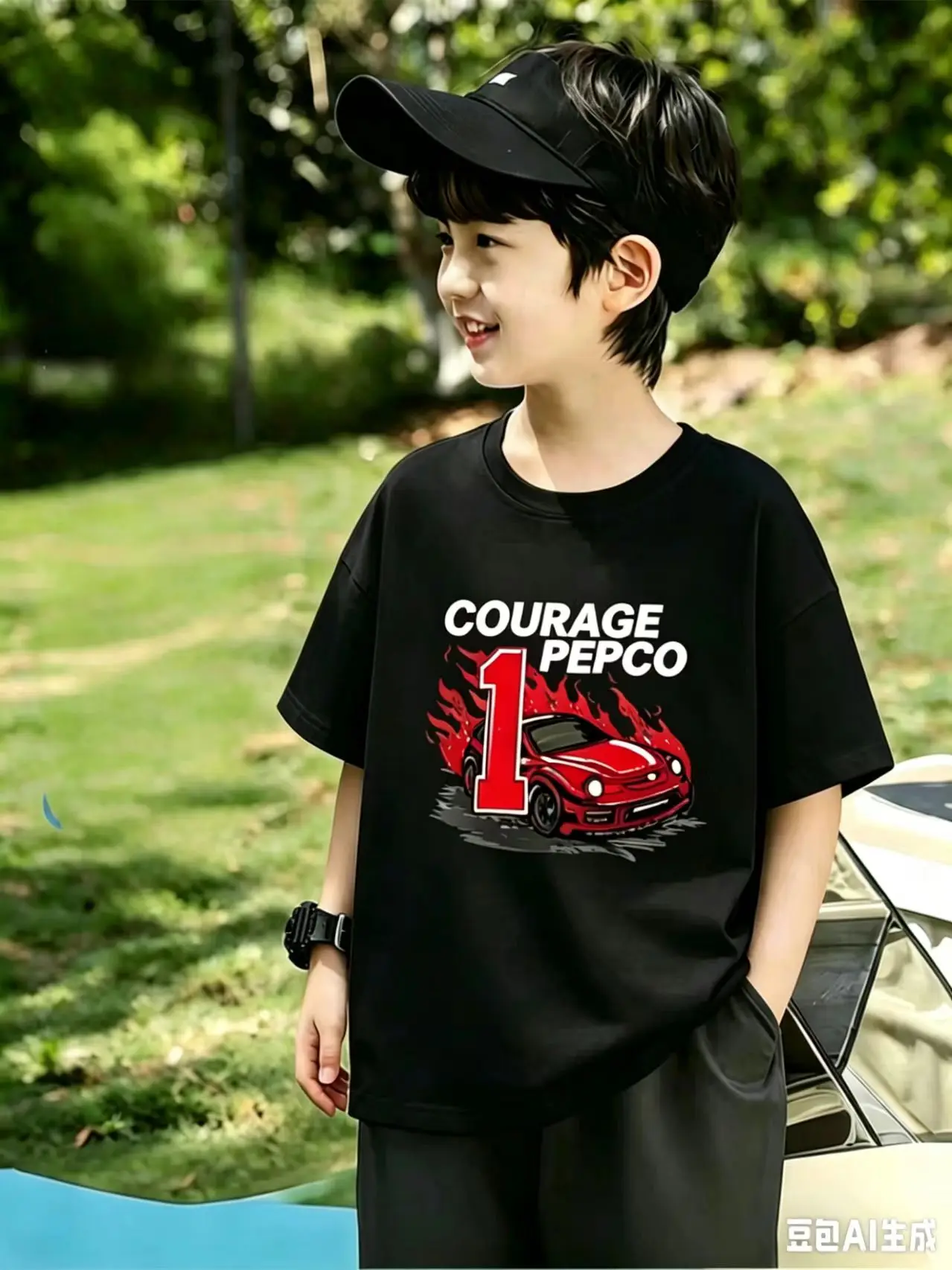 2026 New Cartoon Fashion Mini Car Digital Pattern Printed Summer Pure Cotton Comfortable Short-sleeved Top
2026 New Cartoon Fashion Mini Car Digital Pattern Printed Summer Pure Cotton Comfortable Short-sleeved Top