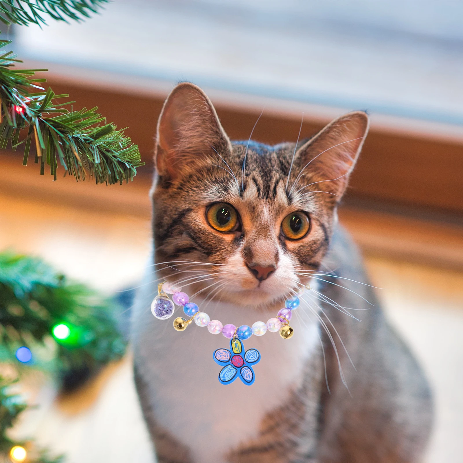 Pet Pearl Collar Adjustable Beaded Necklaces for Dog Kitten Lightweight Durable Decorative Pet Festival Collar 
Pet Pearl Collar Adjustable Beaded Necklaces for Dog Kitten Lightweight Durable Decorative Pet Festival Collar