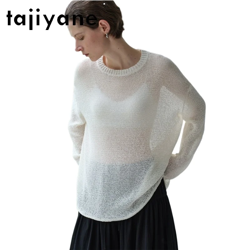 TAJIYANE Thin Women T Shirts Long Sleeve Hollowed-out Tops for Woman Clothing Loose Shirts for Women Stylish Футболка Женская
TAJIYANE Thin Women T Shirts Long Sleeve Hollowed-out Tops for Woman Clothing Loose Shirts for Women Stylish Футболка Женская