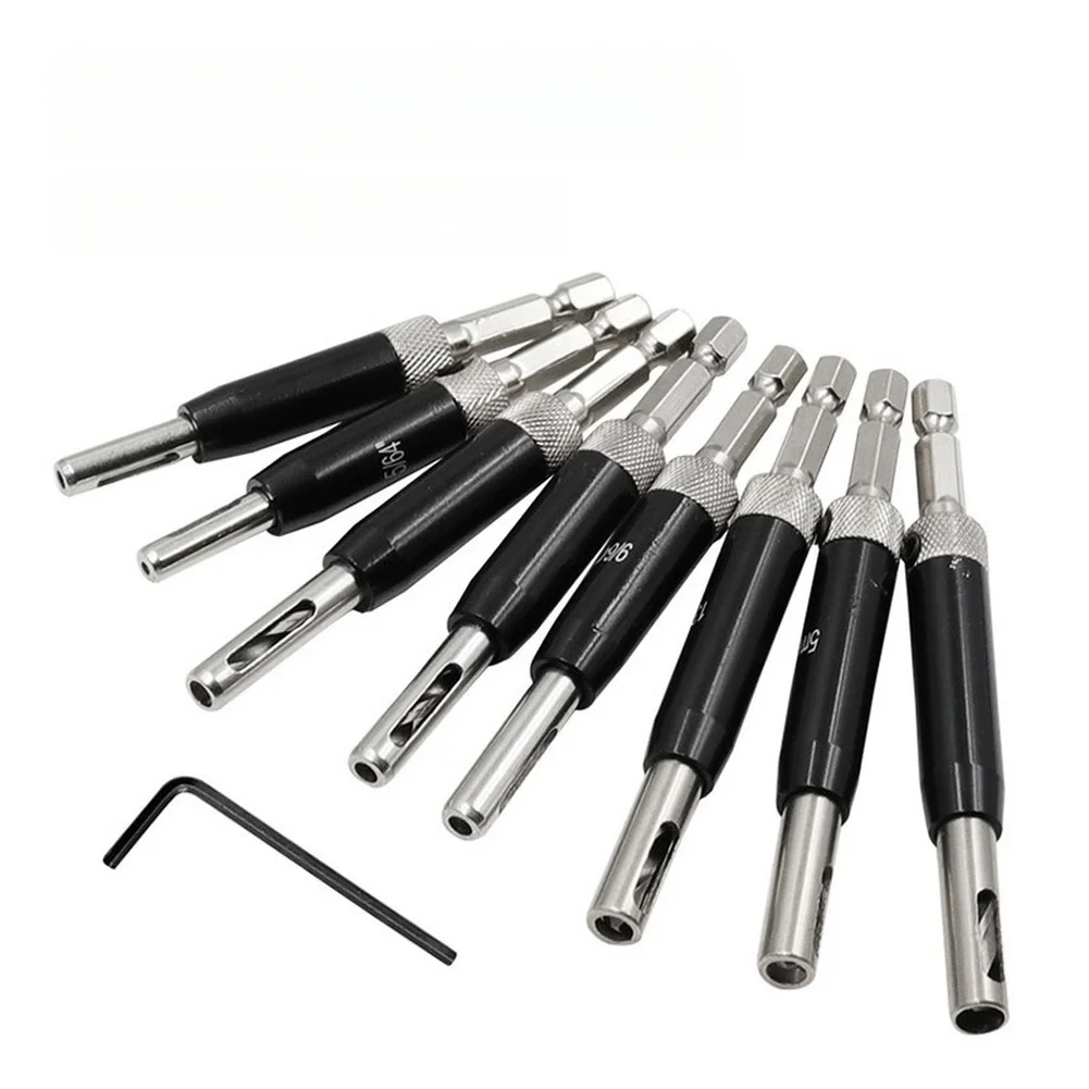 Black Hinge Drill Bit Set 8 Piece Drill Bit Set Self Centering Drill Bit Precise Positioning Quick Bit Replacement
Black Hinge Drill Bit Set 8 Piece Drill Bit Set Self Centering Drill Bit Precise Positioning Quick Bit Replacement