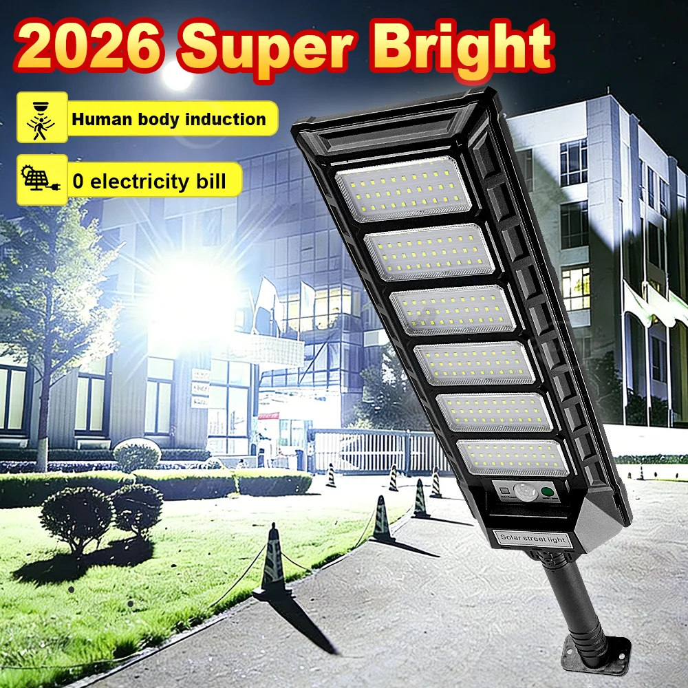 Ultra Bright Outdoor Solar Light Most Powerful Solar Street Lamp Dusk to Dawn Security Flood Light Remote Control Garden Pathway
Ultra Bright Outdoor Solar Light Most Powerful Solar Street Lamp Dusk to Dawn Security Flood Light Remote Control Garden Pathway