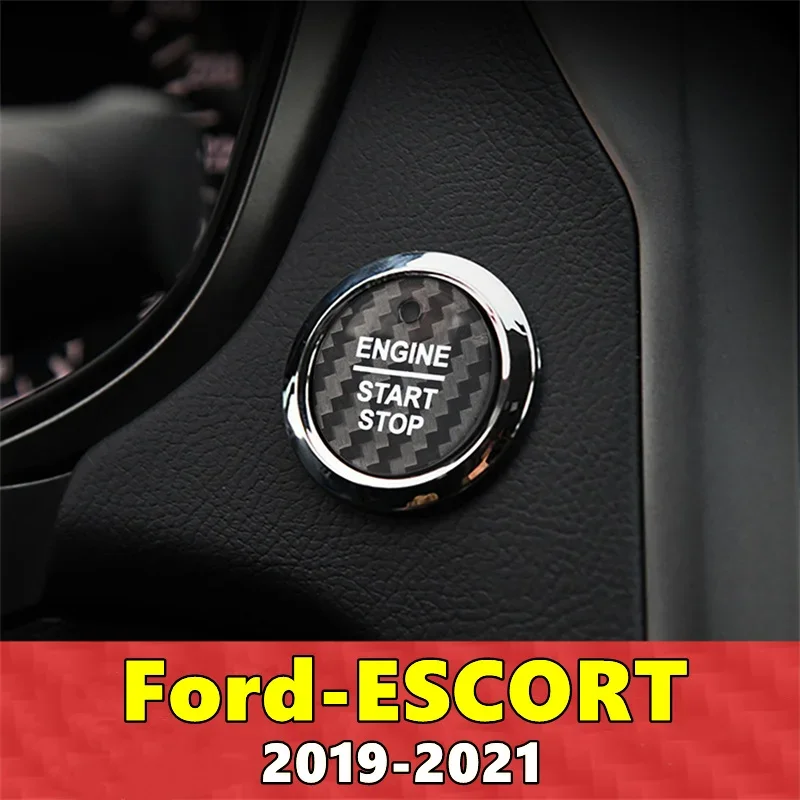 For Ford ESCORT Car Engine Start Stop Button Cover Real Carbon Fiber Sticker 2019 2020 2021
For Ford ESCORT Car Engine Start Stop Button Cover Real Carbon Fiber Sticker 2019 2020 2021