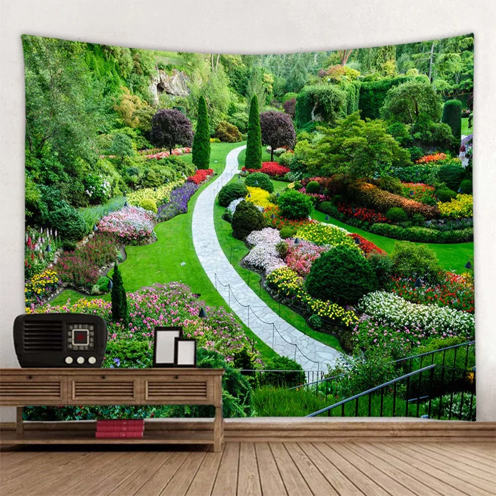 Garden Wall Decoration Tapestry Wall Hanging Home Living Room Bedroom Art Decoration Tapestry Background Cloth Hippie Blanket
Garden Wall Decoration Tapestry Wall Hanging Home Living Room Bedroom Art Decoration Tapestry Background Cloth Hippie Blanket