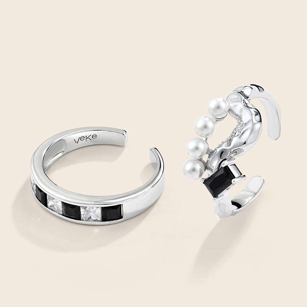 Custom OEM Anillos Men Women Girls Fine Jewelry Adjustable 925 Silver Pearl Rings
Custom OEM Anillos Men Women Girls Fine Jewelry Adjustable 925 Silver Pearl Rings