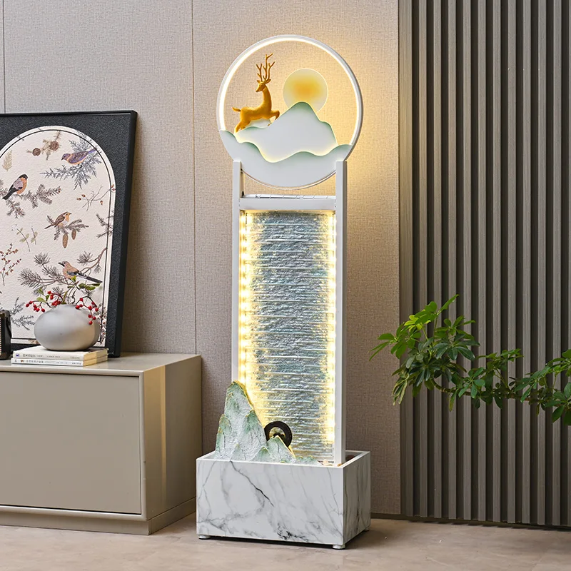 Modern water curtain wall, flowing water ornament, lucky rockery circulating water, living room TV cabinet
Modern water curtain wall, flowing water ornament, lucky rockery circulating water, living room TV cabinet