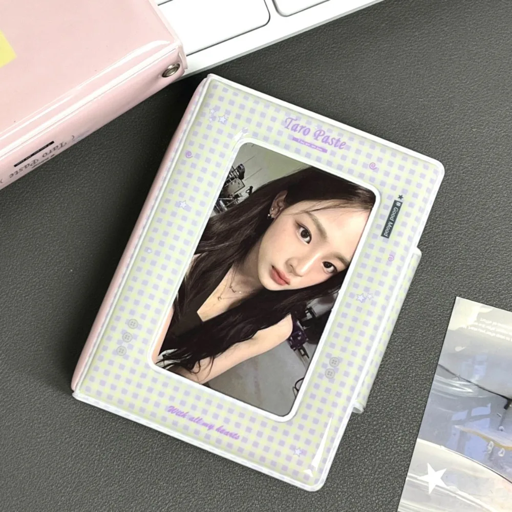 High Quality Love Bow Card Album PVC 3 Inch Mini Photocard Binder Collectible Card Album with 16 Internal Pages Postcard Book
High Quality Love Bow Card Album PVC 3 Inch Mini Photocard Binder Collectible Card Album with 16 Internal Pages Postcard Book