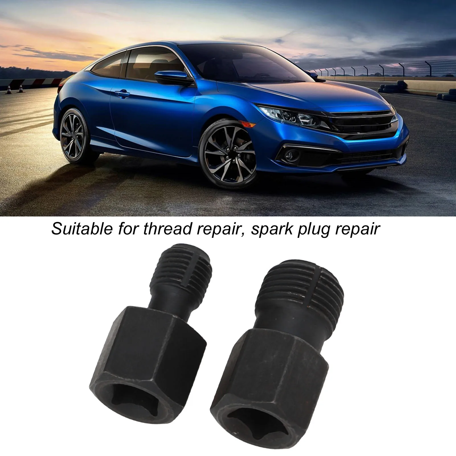 2pcs Oxygen Sensor Thread Repair Tool M12x1.25 M18x1.5 Rethread Chaser Kit For Spark Plug
2pcs Oxygen Sensor Thread Repair Tool M12x1.25 M18x1.5 Rethread Chaser Kit For Spark Plug