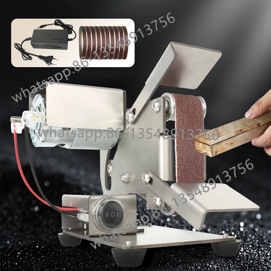 Mini Belt Grinder Knife Grinder Sanding Grinding Electric Sander Household Polishing Machine
Mini Belt Grinder Knife Grinder Sanding Grinding Electric Sander Household Polishing Machine
