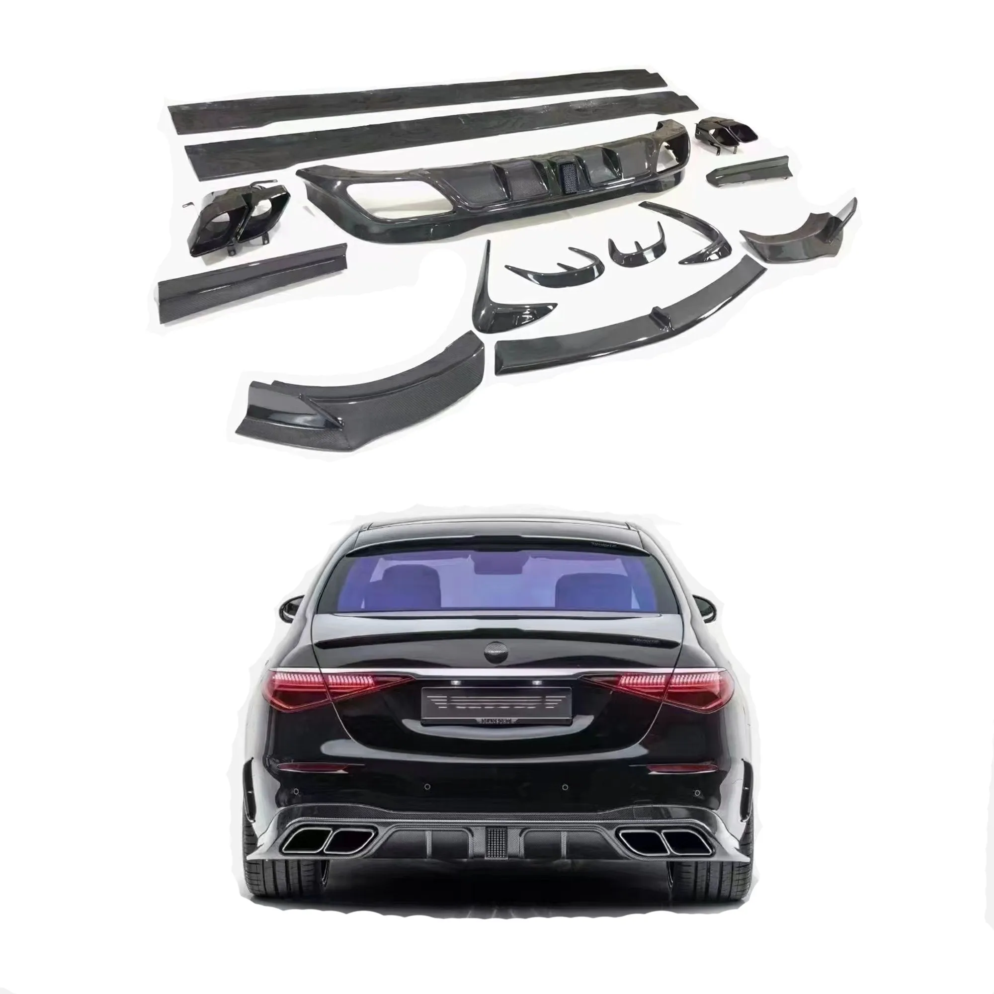 Обвесы W223 из углеродного волокна для Benz S Class W223 S450L S580 S680 S63 S500 2021-2023 Комплект кузова из углеродного волокна MSY Style
Обвесы W223 из углеродного волокна для Benz S Class W223 S450L S580 S680 S63 S500 2021-2023 Комплект кузова из углеродного волокна MSY Style