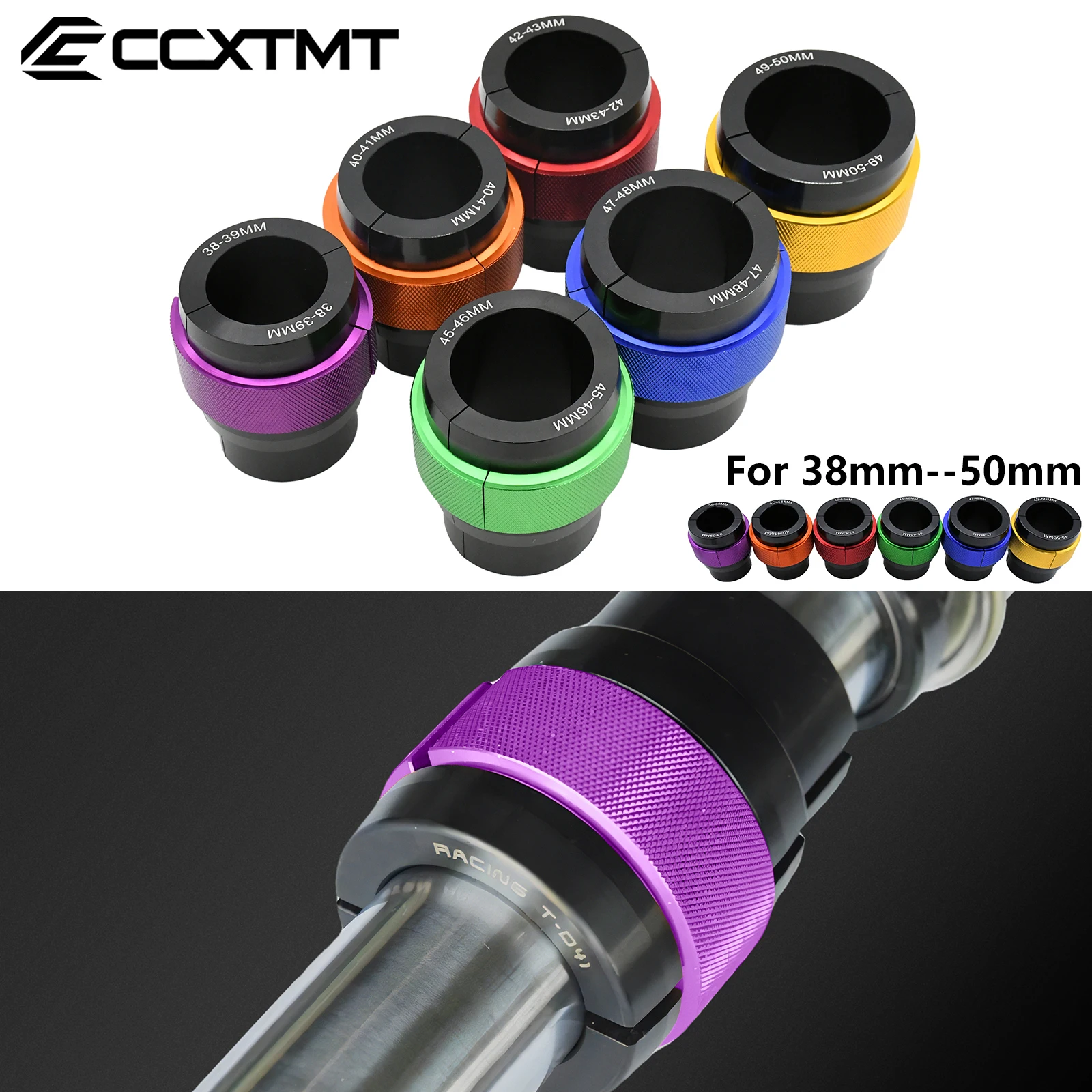 Motorcycle CNC Front Shock Absorber Oil Seal Bushing Tooling 38mm-50mm For GasGas EC EX MC ECF EXF MCF For KTM SX SXF XC XCF EXC
Motorcycle CNC Front Shock Absorber Oil Seal Bushing Tooling 38mm-50mm For GasGas EC EX MC ECF EXF MCF For KTM SX SXF XC XCF EXC