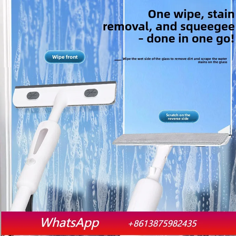 LH water spray window cleaning artifact double-sided glass wiper cleaning tool
LH water spray window cleaning artifact double-sided glass wiper cleaning tool