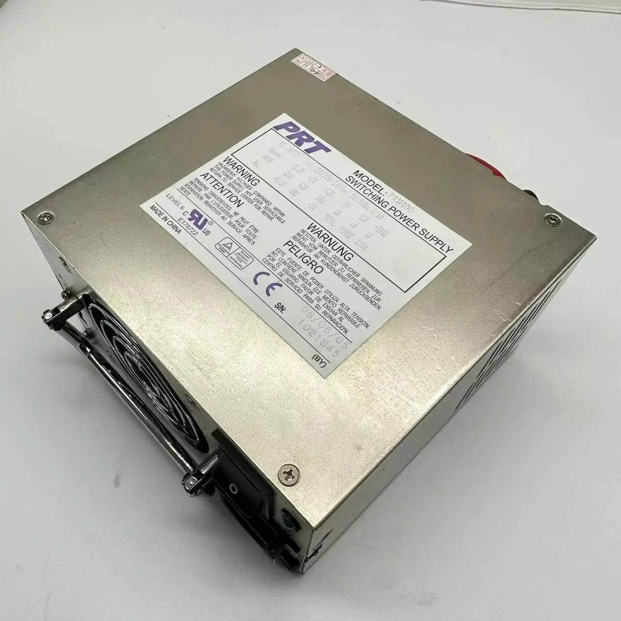 Серверный блок питания PRT PRM400 400 Вт
Серверный блок питания PRT PRM400 400 Вт