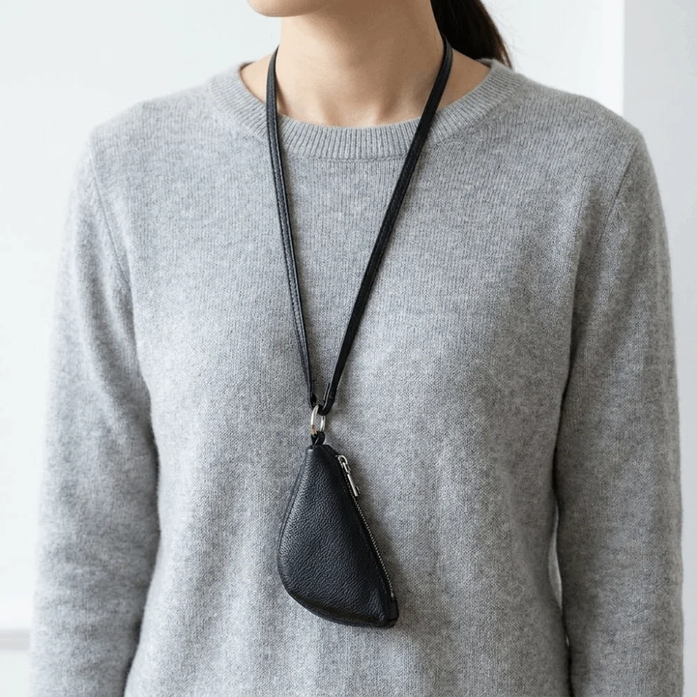 Elegant Genuine Leather Hanging Neck Coin Purse Mini Purse Lanyard Wallet Lipstick Key Storage Bag Pendant Earphone Bag Travel
Elegant Genuine Leather Hanging Neck Coin Purse Mini Purse Lanyard Wallet Lipstick Key Storage Bag Pendant Earphone Bag Travel