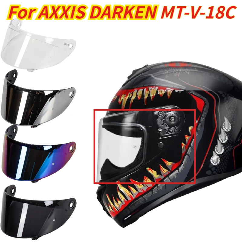 Replacement Visor MT-V-18C for AXXIS DARKEN S Helmet, Original AXXIS Lens, Helmet Accessories
Replacement Visor MT-V-18C for AXXIS DARKEN S Helmet, Original AXXIS Lens, Helmet Accessories
