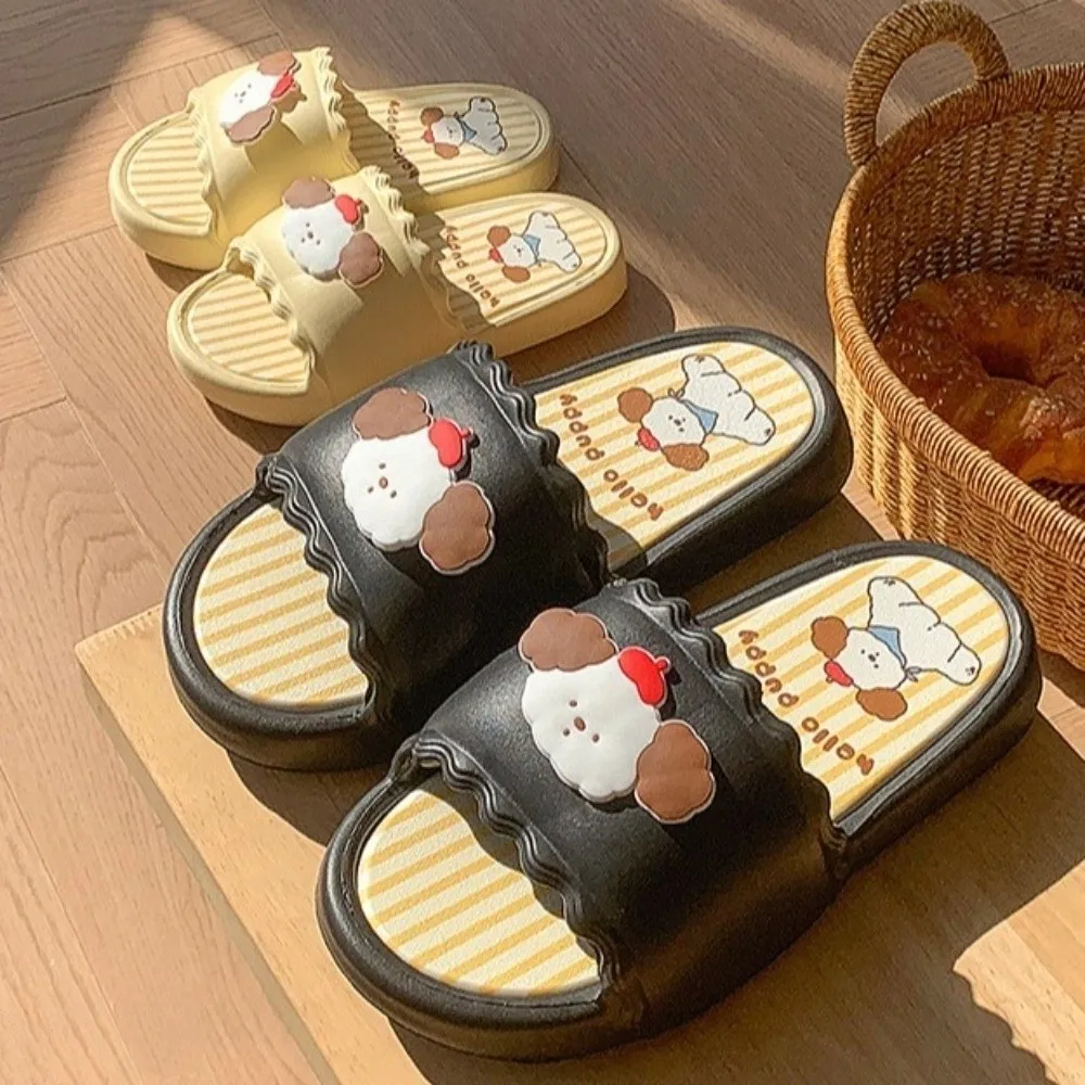 Outer Wear Shoes Y2K Puppy Slippers Thick Soled Cartoon Dog Women Cartoon Slippers EVA Platform Thick Slides Sandals Women
Outer Wear Shoes Y2K Puppy Slippers Thick Soled Cartoon Dog Women Cartoon Slippers EVA Platform Thick Slides Sandals Women