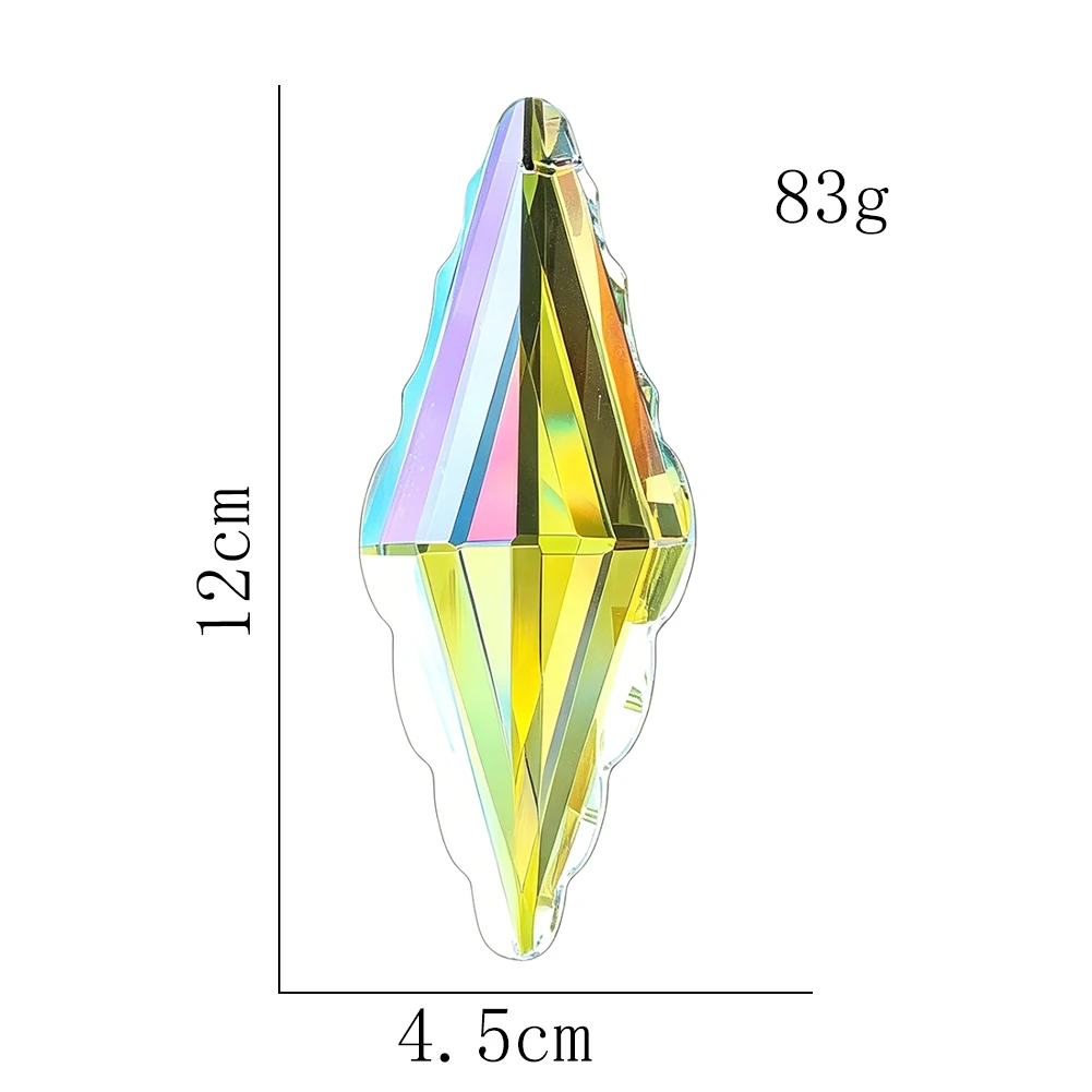 E9 120mm Crystal Suncatcher Window Hanging AB Colored Glass Faceted Prism Sun Lover Rainbow Display Maker Pendant Garden Decor
E9 120mm Crystal Suncatcher Window Hanging AB Colored Glass Faceted Prism Sun Lover Rainbow Display Maker Pendant Garden Decor