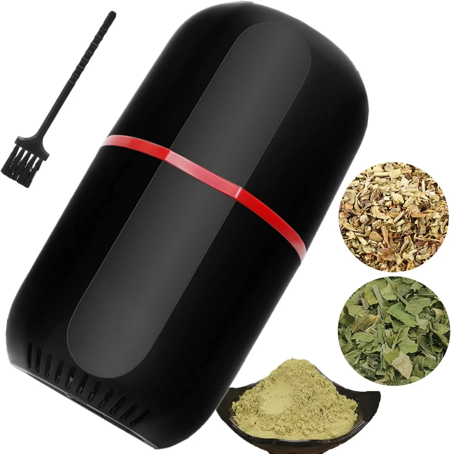 Large Electric Herb Grinder, Coffee & Spice Mill with Stainless Steel Blade, Fast Grinding
Large Electric Herb Grinder, Coffee & Spice Mill with Stainless Steel Blade, Fast Grinding
