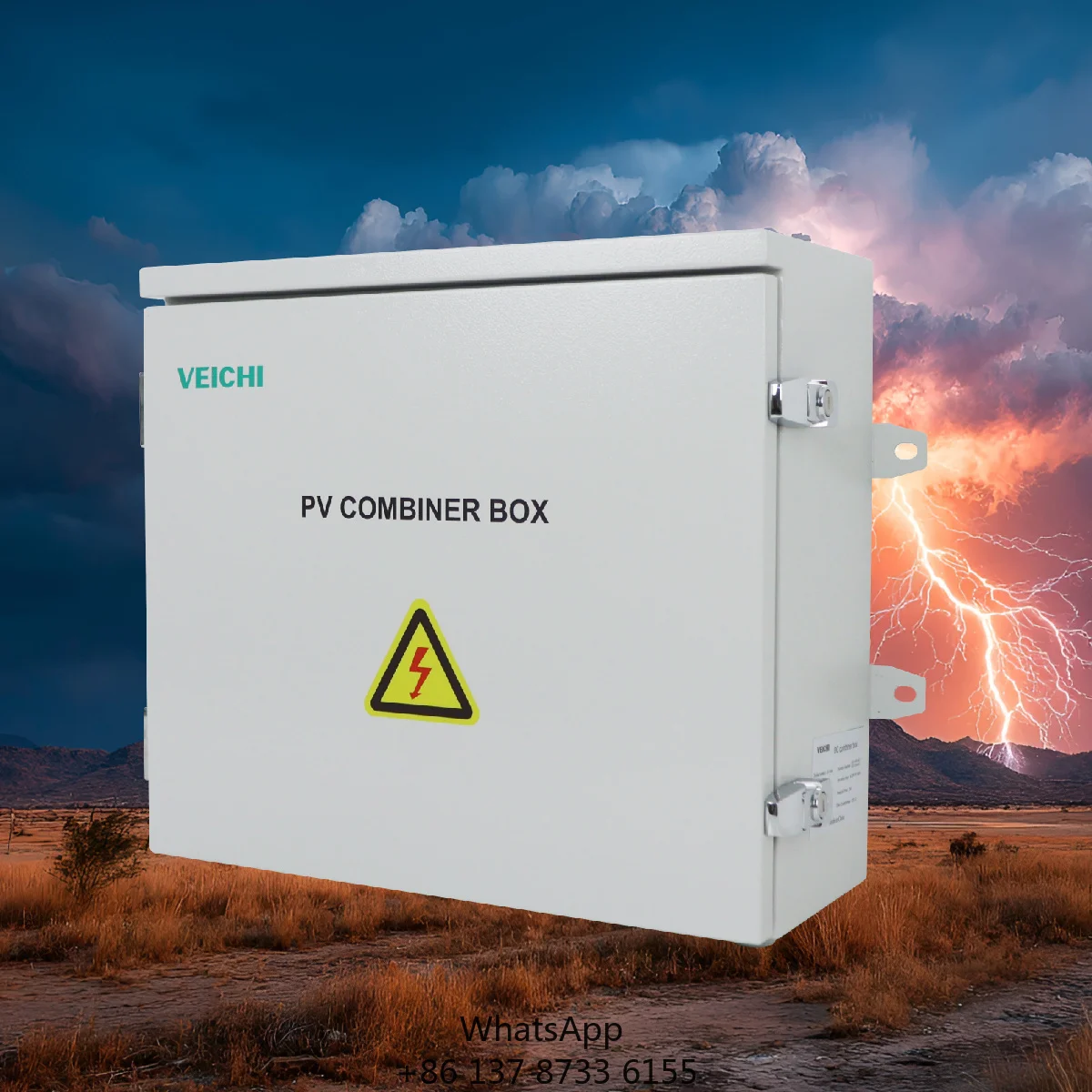 VEICHI Wholesale Price Household 1000V DC 30A Padlockable Latch 4 Input Strings 1 Output Electrical DC Combiner Box
VEICHI Wholesale Price Household 1000V DC 30A Padlockable Latch 4 Input Strings 1 Output Electrical DC Combiner Box