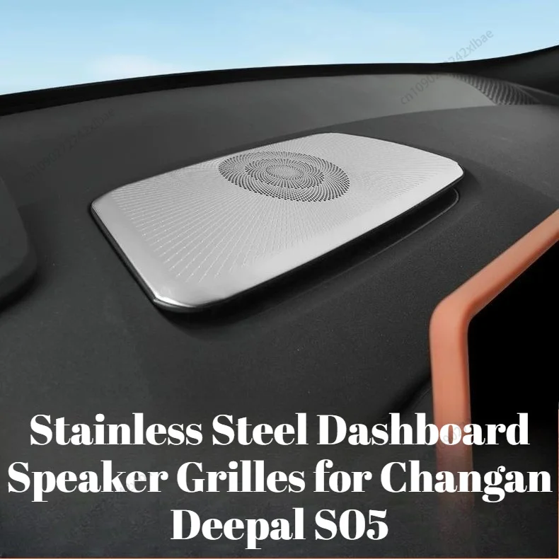 Stainless Steel Speaker Grilles for Deepal S05 2025-2026 | Door & Center Console Interior Parts Interior Accessories durable
Stainless Steel Speaker Grilles for Deepal S05 2025-2026 | Door & Center Console Interior Parts Interior Accessories durable