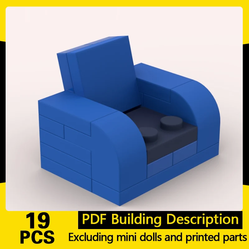 City Street View Model MOC Building Bricks Small Blue Sofa Modular Technology Gifts Holiday Assemble Children Toys Suit
City Street View Model MOC Building Bricks Small Blue Sofa Modular Technology Gifts Holiday Assemble Children Toys Suit