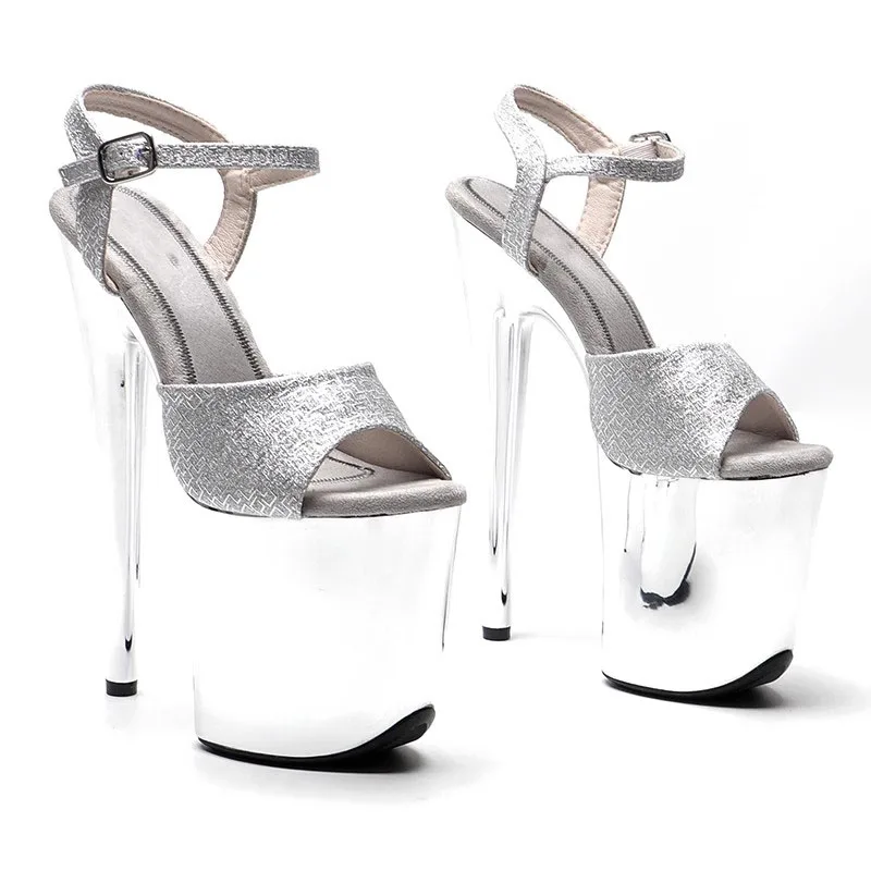 Fashion 20CM/8inches PU Upper Plating Platform Sexy High Heels Sandals Pole Dance Shoes 197
Fashion 20CM/8inches PU Upper Plating Platform Sexy High Heels Sandals Pole Dance Shoes 197