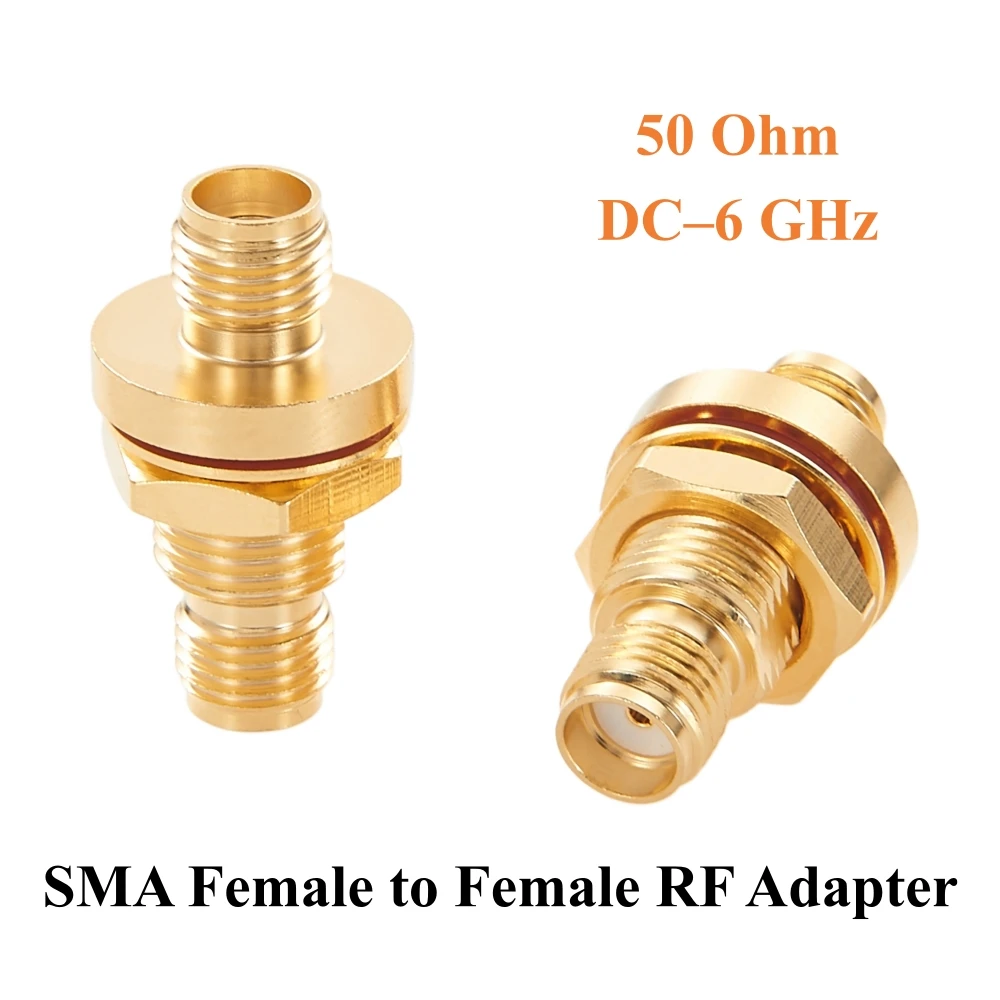 IP67 SMA Female to Female Bulkhead Adapter 50 Ohm SMA Panel Moun Coupler RF Coaxial Antenna Connector for FPV, WiFi, Ham Radio,
IP67 SMA Female to Female Bulkhead Adapter 50 Ohm SMA Panel Moun Coupler RF Coaxial Antenna Connector for FPV, WiFi, Ham Radio,