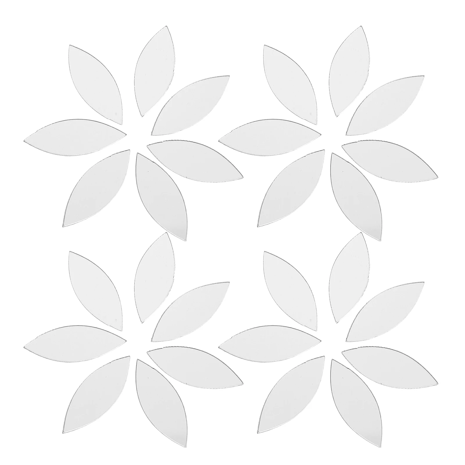 100Pcs Leaf Shape Mosaic Mirror Tiles Mini Glass Stickers Durable Wall Art Decor for Living Room Bedroom Office
100Pcs Leaf Shape Mosaic Mirror Tiles Mini Glass Stickers Durable Wall Art Decor for Living Room Bedroom Office