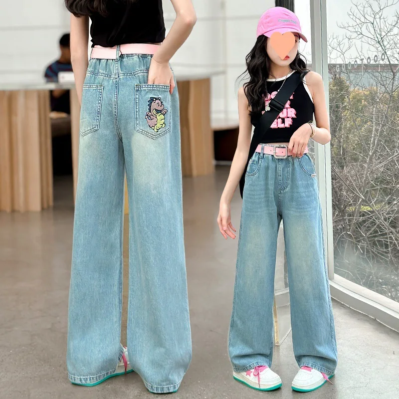 Baby Girl Pants Summer 2024 Thin Kids Girls Jeans Denim Spring/Summer New Soft Belt Light Blue Fashion Durable Comfort Bottom
Baby Girl Pants Summer 2024 Thin Kids Girls Jeans Denim Spring/Summer New Soft Belt Light Blue Fashion Durable Comfort Bottom