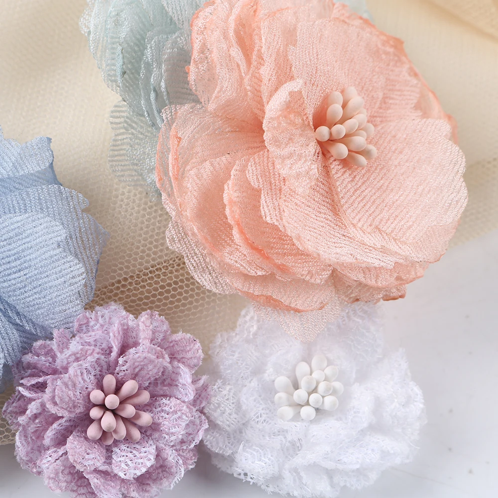 5PCS Artificial Handmade Flower Home Decor Sewing Flower Decoration DIY Flowers Edge Flowers for Wedding Embellishment
5PCS Artificial Handmade Flower Home Decor Sewing Flower Decoration DIY Flowers Edge Flowers for Wedding Embellishment