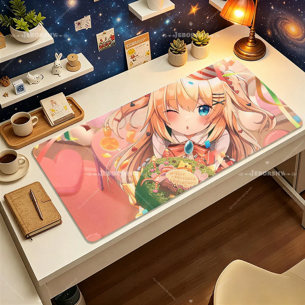 Red Heart Virtual Idol Girl Mouse Pad, Computer Laptop Rubber Non-Slip Mat, Gamer Desk Decor, Mousepad for Office Gaming
Red Heart Virtual Idol Girl Mouse Pad, Computer Laptop Rubber Non-Slip Mat, Gamer Desk Decor, Mousepad for Office Gaming