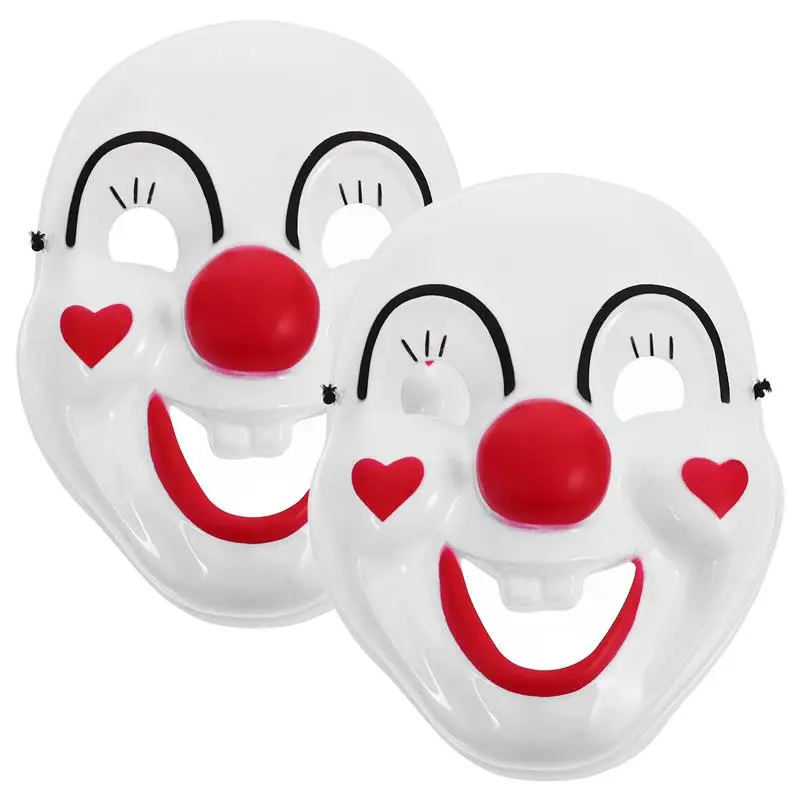 2pcs Halloween Clown Mask Carnival Party Happy Clown Mask Creepy Funny Horror Mask Masquerade Costumes Party Prop
2pcs Halloween Clown Mask Carnival Party Happy Clown Mask Creepy Funny Horror Mask Masquerade Costumes Party Prop